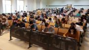XXX Olimpada de Qumica. Mallorca: aula 1 de l'edifici Mateu Orfila i Rotger, campus universitari, Palma