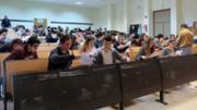 XXX Olimpada de Qumica. Mallorca: aula 1 de l'edifici Mateu Orfila i Rotger, campus universitari, Palma