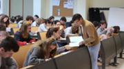 XXX Olimpada de Qumica. Mallorca: aula 1 de l'edifici Mateu Orfila i Rotger, campus universitari, Palma