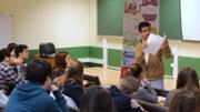 XXX Olimpada de Qumica. Mallorca: aula 1 de l'edifici Mateu Orfila i Rotger, campus universitari, Palma