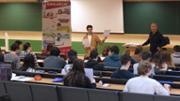 XXX Olimpada de Qumica. Mallorca: aula 1 de l'edifici Mateu Orfila i Rotger, campus universitari, Palma