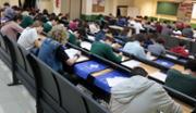 XXX Olimpada de Qumica. Mallorca: aula 1 de l'edifici Mateu Orfila i Rotger, campus universitari, Palma