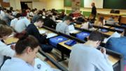 XXX Olimpada de Qumica. Mallorca: aula 1 de l'edifici Mateu Orfila i Rotger, campus universitari, Palma