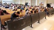 XXX Olimpada de Qumica. Mallorca: aula 1 de l'edifici Mateu Orfila i Rotger, campus universitari, Palma
